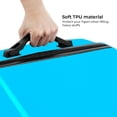 thumbnail image 4 of Toytexx 3-Piece ABS Hardshell Luggage Set with Spinner Wheels, 20"/24"/28" Expandable Suitcases, Built-In Lock-Black, 4 of 5