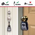 thumbnail image 4 of Master Lock Key Lock Box, Outdoor Lock Box for House Keys, Key Safe with Combination Lock, 5 Key Capacity, 3 Pack, 5400EC3, 4 of 7