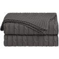 thumbnail image 1 of Unique Bargains Cotton Blanket Decorative Cable Knitted Throw Soft Knit Blankets, 1 of 10