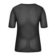 thumbnail image 4 of QIPOPIQ T-Shirt pour Homme en Résille Sans Manches sous-Vêtement Haut Ajouré Liquidation, 4 of 5