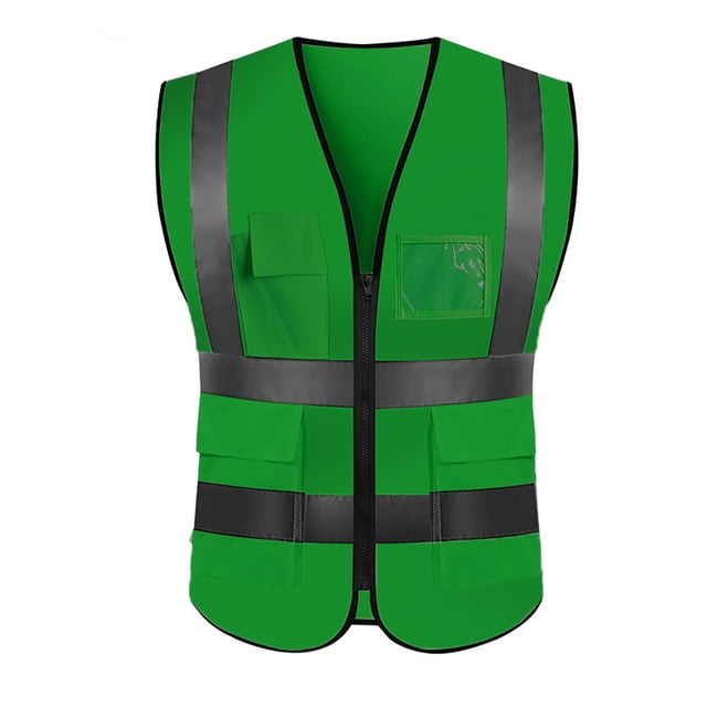 XZNGL Light Up Running Vest High Visibility Running Reflective Vest Security Equipment Night Work Tops