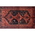thumbnail image 1 of Ahgly Company Tapis d'Intérieur Rectangulaire Traditionnel Brun Châtaignier, 5' x 7', 1 of 6