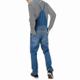 thumbnail image 3 of Salopettes et Jeans pour Hommes (Bleu Foncé-S), 3 of 4