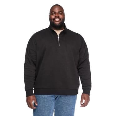 George Big Men's Quarter Zip Sweatshirt