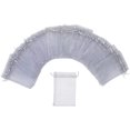 thumbnail image 2 of ORUYROP 100pcs Drawstring Organza Jewelry Candy Pouch Party Wedding Favor Gift Bags (8x12, Gray), 2 of 7
