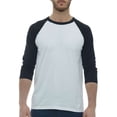 thumbnail image 1 of M&O 5540 Raglan Three-Quarter Sleeve Baseball T-Shirt, 1 of 2
