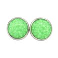 thumbnail image 2 of Boucles d'Oreilles en Acier Inoxydable 12mm Boucles d'Oreilles Bijoux Rond Ornement avec Anti Sensibilité Fine Galvanoplastie Boucles d'Oreilles Rondes pour Mariage, 2 of 6