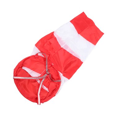 Manche Rouge, Sac en Polyester Léger pour l'Industrie Agricole Extérieure, Chaussette de Mesure de la Direction du Vent, 100 cm