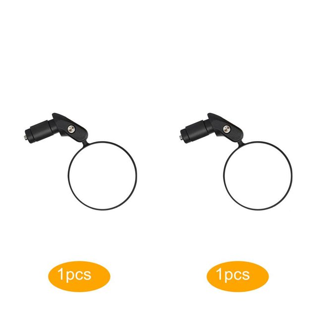 2 Pcs Rétroviseur de Vélo pour Guidon Monté Pliant Réglable Miroir Convexe pour Guidon de Vélo Miroir Convexe Accessoire de Bicyclette