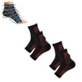 thumbnail image 1 of Openpig Clearance Orthopaedic Compression Socks Foot Compression Ankle Support Plantar Fasciitis Socks Grip Socks Football Fitness Socks 2 Pairs, 1 of 4