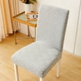 thumbnail image 1 of Housse de Chaise Multifonctionnelle en Taffetas Élastique - Housse de Tabouret, Housse de Coussin Résistante aux Taches, Tissu Polyester, Gris, JKODE, 1 of 7