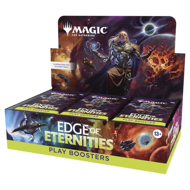 Magic: The Gathering Edge of Eternities Play Booster Box | 30 Packs, 14 Cards per Pack, 1-4 Rare or Higher per Pack