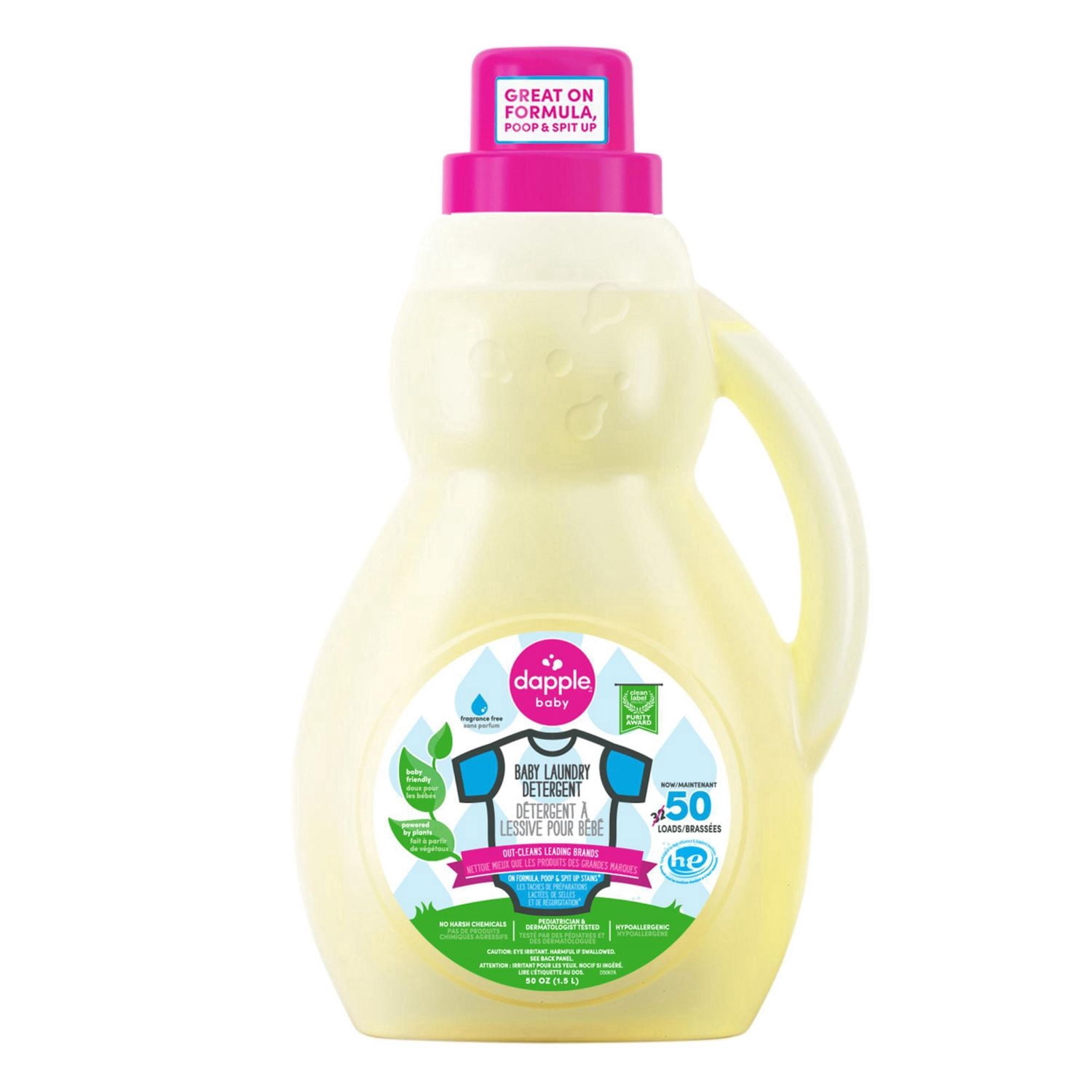 Baby Laundry Detergent, Fragrance-Free, 1.5L