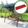 thumbnail image 3 of GROWTH TANK Coussin de Banc Coton Chaise Jardin Patio Tatami Coussin Intérieur Rouge 150x50cm, 3 of 8
