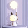thumbnail image 5 of Lampe de Table Rechargeable pour Enfants, Lampe de Bureau, Lumière de Lecture DEL à Intensité Réglable et Réglable, Veilleuse Portable, Lampe d'Étude Protectrice pour les Yeux, Construction en Plastique Antichute, 4 Modes d'Éclairage, Col de Cygne Flexible, Cadeaux de Fête, 5 of 5