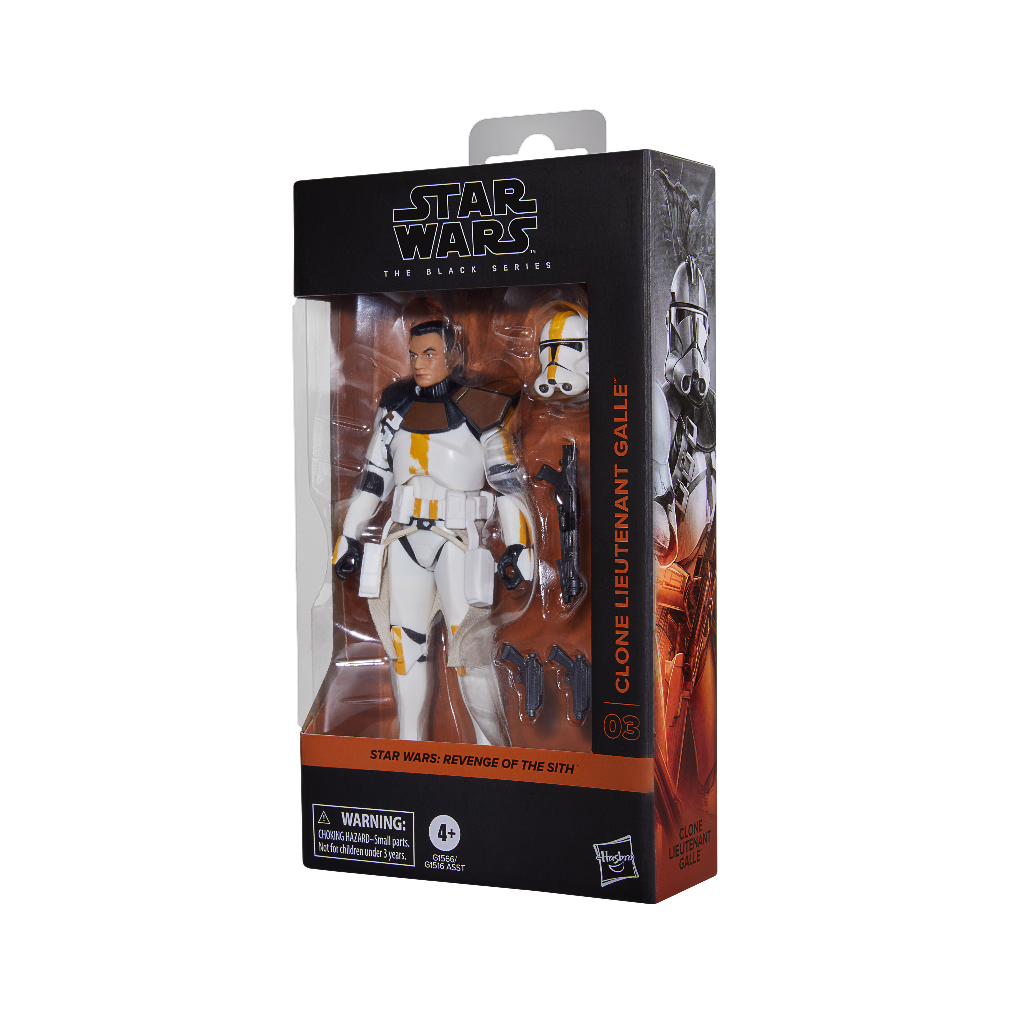 Star Wars The Black Series, figurine de collection Lieutenant Galle, Star Wars : La Revanche des Sith (15 cm)