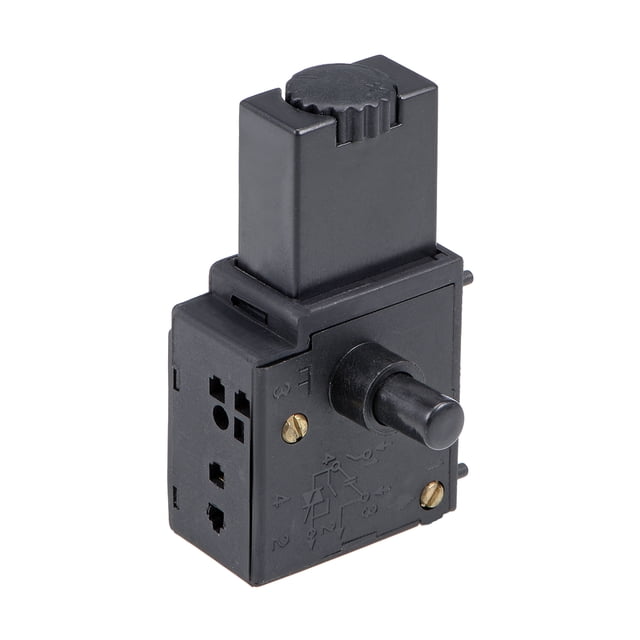 Unique Bargains Trigger Switch FA2-4/IBEK Electric Drill Hammer 250V/4A Tool Power Speed Control Push Button Switch