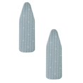 thumbnail image 1 of Leojiow 2Pcs Home Ironing Board Change Cloth Cover Home Ironing Board Cloth Cover High Temperature Cloth Non Fading Cloth Cover (Small Board 91*31Cm Applicable) 90X31Cm, 1 of 6