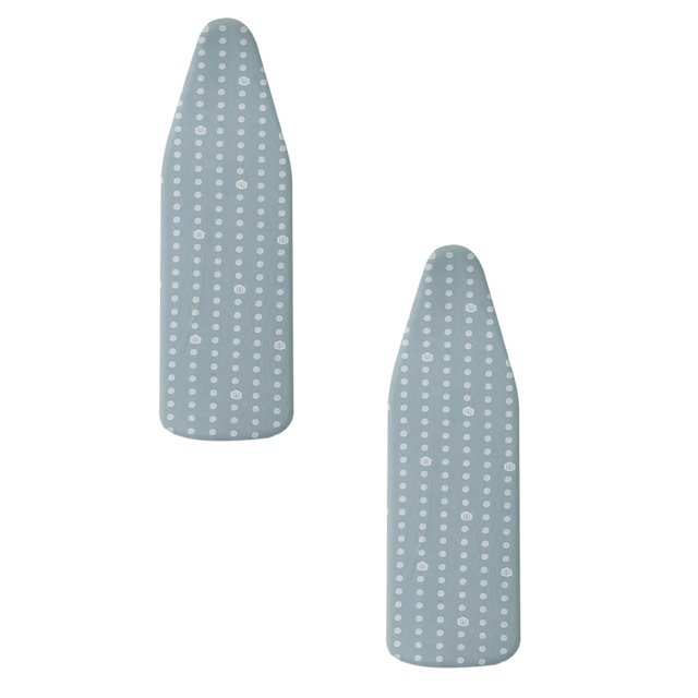 Leojiow 2Pcs Home Ironing Board Change Cloth Cover Home Ironing Board Cloth Cover High Temperature Cloth Non Fading Cloth Cover (Small Board 91*31Cm Applicable) 90X31Cm