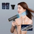 thumbnail image 2 of AMERTEERHigh-Power Electric Hair Dryer - 2000W Salon Grade Blow Dryer with Overheating Protection  3 Wind Speeds  and Infinitely Variable Temperature Control  Available in Black, 2 of 7