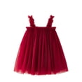 thumbnail image 2 of Cowsor Baby Girl Dress Flower Tulle Party Dresses Princess Pageant Birthday Wedding, 2 of 5
