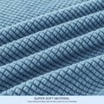 thumbnail image 4 of CHOK 2024 Housse de Sofa Extensible à Texture Quadrillée Housse de Canapé avec Housse de Coussin Séparée (Sofa Gris), 4 of 6