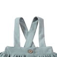 thumbnail image 4 of Toddler Baby Girl Suspender Skirt  Cute Adjustable Strap Button Front Overall Skirt, 4 of 7