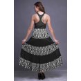 thumbnail image 4 of Bimba Jupe en Coton à 5 Niveaux pour Femmes Jupe Longue en Coton Imprimée Été, 4 of 5