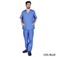 thumbnail image 1 of M&M SCRUBS Men's Scrub Set Medical Scrub Top and Pants, 1 of 1