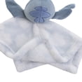 thumbnail image 4 of Stitch Plush Security Blanket, Infant Unisex, Blue and White, 4 of 5