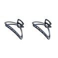 thumbnail image 4 of maskred Fashion Claw Clips Large Simple Style Handy Simple Style Sturdy Exquisite Accessories Barrettes for Women Black/Arc 2Set, 4 of 6