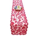 thumbnail image 4 of WHEANG Decorative Table Banner Love Heart Flag Wedding Decoration Red Color Love Heart Flag, 4 of 4