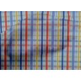 thumbnail image 3 of oneOone Cotton Poplin Fabric Madras Check Decor Fabric Printed BTY 56 Inch Wide, 3 of 3