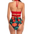 thumbnail image 3 of Fashionista Lady Sexy Containing Chest Pad Solid Bikini Set Two Piece Swimsuit, 3 of 6