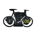 thumbnail image 2 of TIMIFIS Home Decor Home & Kitchen Retro European Bicycle Style Page Turning Clock Creative Desktop Clock Fashion Ornaments Decorative Clock Aesthetic Room DecorFall s, 2 of 5