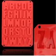 thumbnail image 3 of Zootealy Red Silicone Letter Alphabet Pudding Bakeware Mould Cake Chocolate Ice Make Mold, 3 of 8
