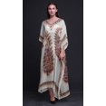 thumbnail image 2 of Phagun Kaftan pour Femmes à Motif Cachemire, Tenue de Détente de Vacances, Robe Maxi, Couvre-Maillot de Plage - 4X-5X, 2 of 4