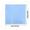 thumbnail image 2 of Satin Finish Polyester Cloth Napkins 43X43Cm Soft Absorbent Reusable for Formal Dinner Wedding Everyday Use, 2 of 7