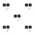 thumbnail image 1 of Thinsony 1/2/3/5 Wide Application Tail Box Lock With Reliable And Strong Locking Power Easy black 5PCS, 1 of 6