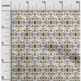 thumbnail image 1 of oneOone Georgette Viscose Fabric Triangle Ikat Print Fabric By The Yard 42 Inch Wide, 1 of 4
