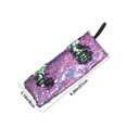 thumbnail image 3 of Boovnll Pencil Pouch, Portable Large Capacity Multifunction Sequins Cosmetics Bag, Coin Pouch, Pencil Bag with Zipper for Home, Office Supplies Storage, Pencil Case, 3 of 8