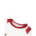 thumbnail image 4 of Faithtur Parent-Child Xmas Nightclothes Round Neck Elk Print Tops Trousers, 4 of 7