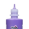 thumbnail image 2 of Tulip Puff Dimensional Fabric Paint, Purple, 4 fl. oz., Nontoxic, Liquid, Permanent, Flexible, Machine Washable, 3D Texture, 2 of 7