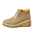 thumbnail image 1 of Pisexur Womens Winter Boots Platform Ankle Boots Elastic Chunky Block Heel Chelsea Booties Sole Non-Slip Combat Shoes, 1 of 5