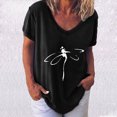 thumbnail image 4 of Birdeem T-Shirt à Manches Courtes Imprimé pour Femmes, 4 of 4