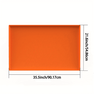 1 Pce Tapis Protecteur en Silicone pour Plaque de Cuisson, pour Plaque de Cuisson au Gaz Blackstone de 28 Pouces et 36 Pouces,