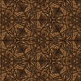 thumbnail image 1 of Ahgly Company Machine Washable Indoor Square Transitional Black Brown Area Rugs, 4' Square, 1 of 7