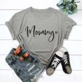 thumbnail image 1 of SMihono Hauts pour Femmes Été Chic Décontracté Mode T-Shirt d'Été Imprimé à Manches Courtes à Col Rond T-Shirt Décontracté Hauts Tee Oversize T-Shirt pour Femmes, 1 of 3