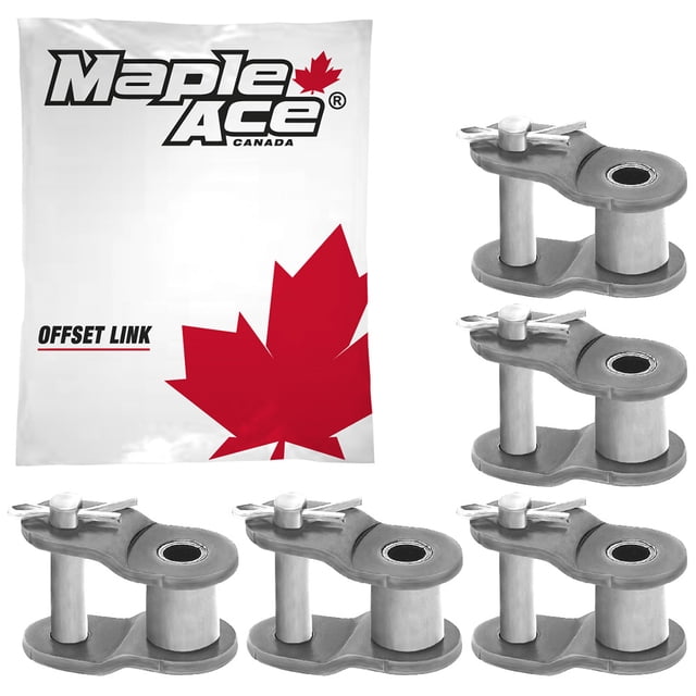 MAPLE ACE 06B Demi-Maillon de Déport pour Chaîne à Rouleaux Pas de 3/8"