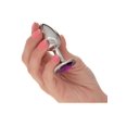 thumbnail image 4 of CalExotics Jewel Plug Anal Rond en Aluminium, Améthyste Grand, 4 of 5